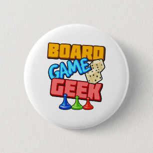 Board Game Geek 6 Cm Round Badge