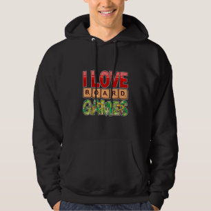 Board Game Lover Strategy Table Gambling Hoodie