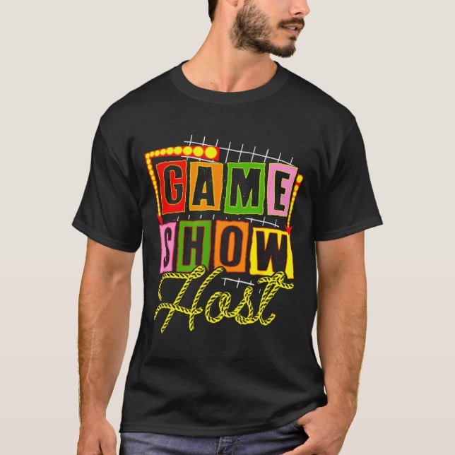 Board Game Lover Trivia Game Night Funny Game Show T-Shirt (Front)