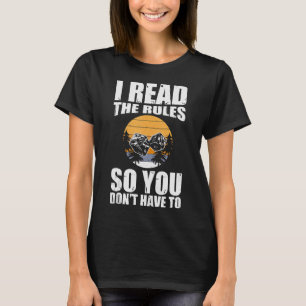 Board Game Night I Read The Rules Board Game Night T-Shirt
