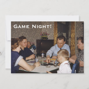 Board Game Night Invitation