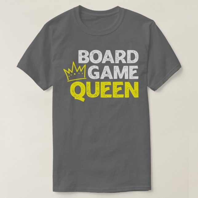 Board Game Queen T-Shirt (Design Front)