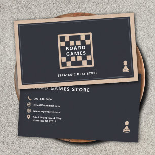 Board Games Business Card