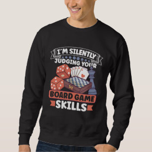 Board Games Chess Board Game Player Gambling Sweatshirt