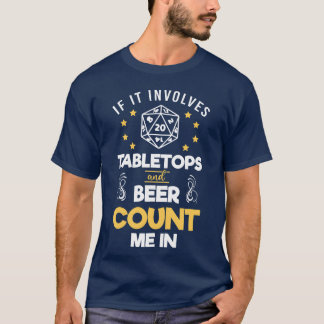 Board Games Game Nerd Rpg Roleplay Card Game Board T-Shirt