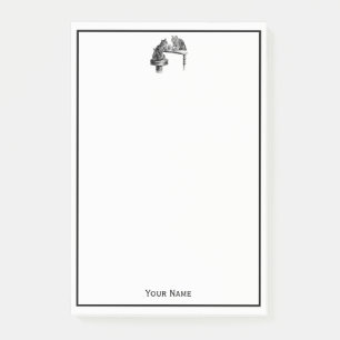 Board Games: Two Cats playing a Chess Match Post-it Notes