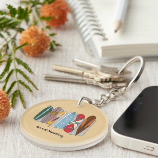 Board Meeting Key Ring