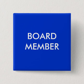 board member 15 cm square badge