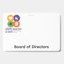 Board of Directors Name Tag