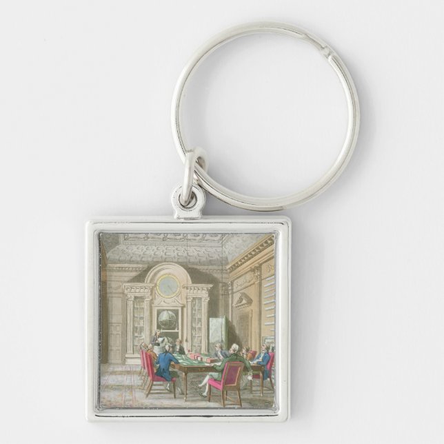Board Room of The Admiralty, 1808 Key Ring (Front)