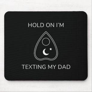 Board sorry can't talk on the phone dad tank mouse mat