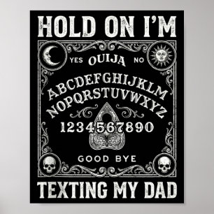 Board sorry can't talk on the phone dad tank poster
