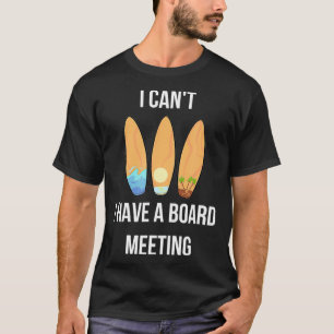 Board Surf Meeting Surfer and Swimmer T-Shirt
