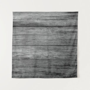 Board wood grey grain texture tapestry