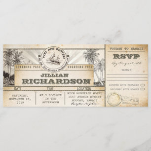 boarding pass 13th birthday tickets- invitations