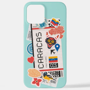 BOARDING PASS CARACAS VENEZUELA iPhone CASE
