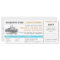 boarding pass cruise wedding invites with RSVP