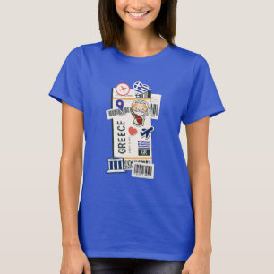 BOARDING PASS GREECE  T-Shirt
