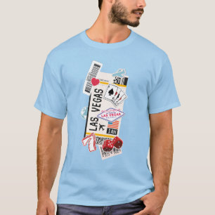 BOARDING PASS LAS VEGAS NEVADA USA T-Shirt