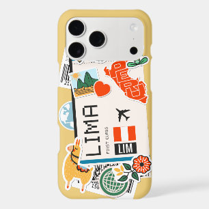 BOARDING PASS LIMA PERU iPhone CASE