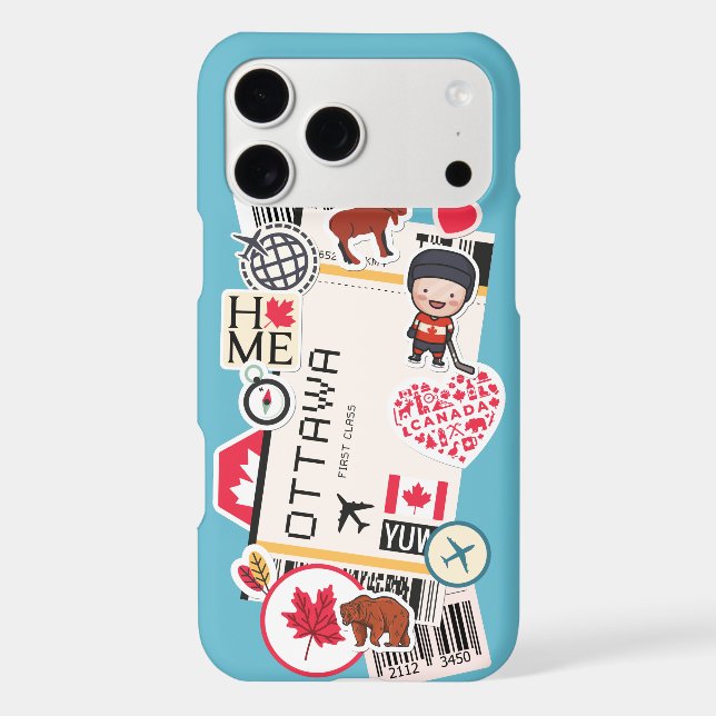 BOARDING PASS OTTAWA CANADA (Back)