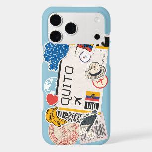 BOARDING PASS QUITO ECUADOR iPhone CASE