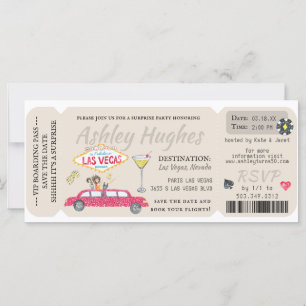 Boarding Pass   Surprise Destination Birthday