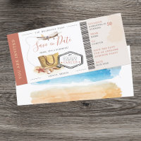 Boarding Pass Surprise Destination Birthday Party
