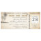 boarding pass tickets for save the date