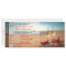 Boarding Pass Tickets Modern Beach Wedding