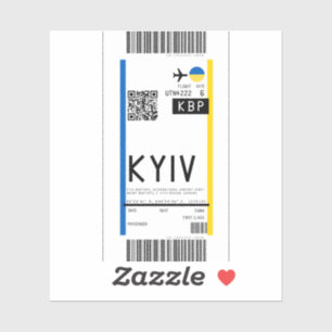 Boarding pass to Kyiv (KBP)