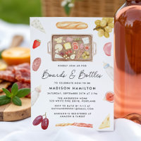 Boards and Bottles Charcuterie Baby Shower