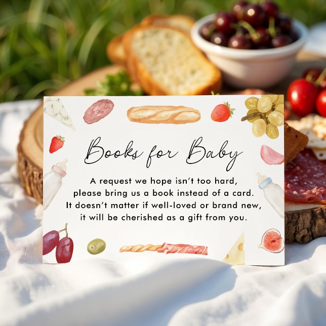 Boards and Bottles Charcuterie Books for Baby Enclosure Card (Creator Uploaded)