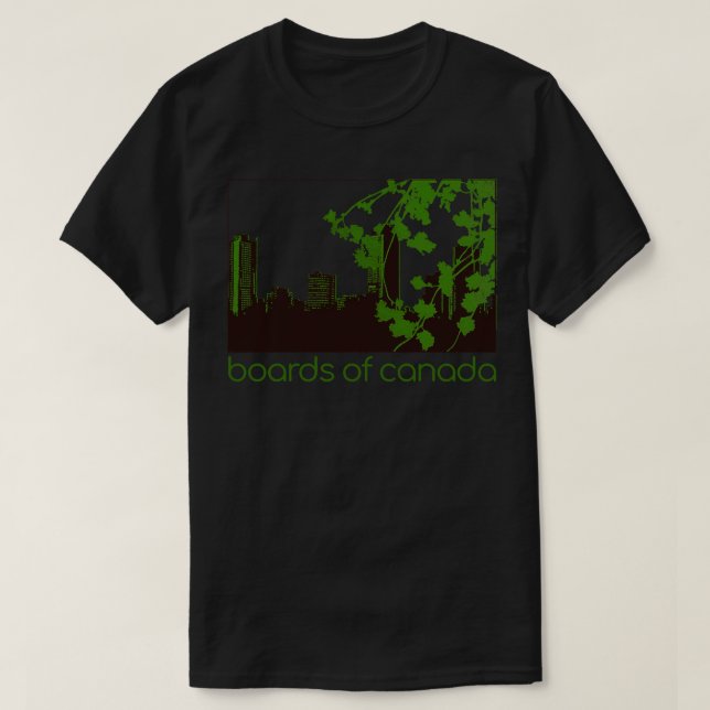 Boards of Canada Original Fan Design T-Shirt (Design Front)