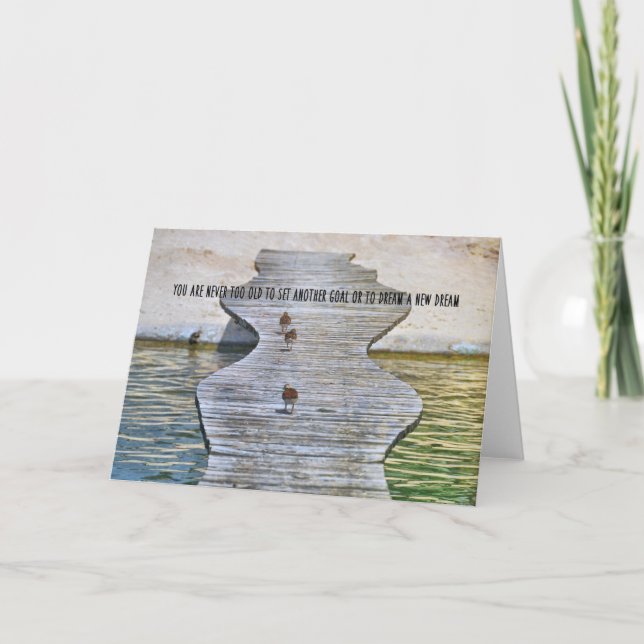 BOARDWALK Greeting Card (Front)