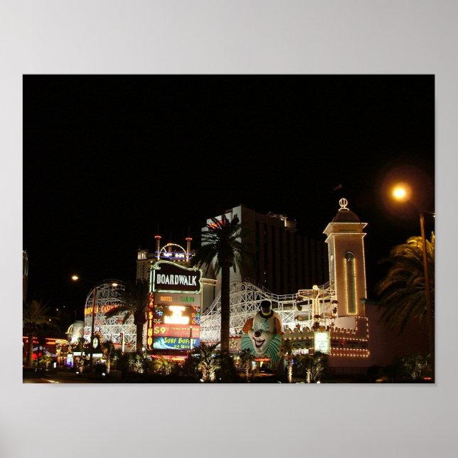 Boardwalk Las Vegas Poster Print (Front)