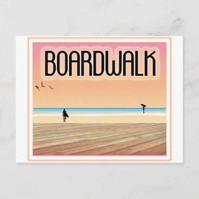 Boardwalk Postcard (Front)