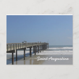 Boardwalk, St. Augustine, Florida Postcard