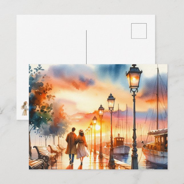 Boardwalk Stroll Postcard (Front/Back)