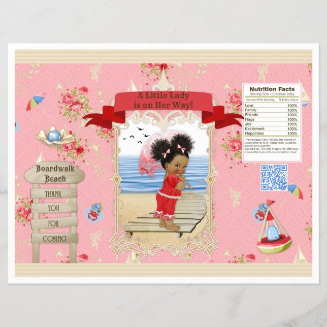 Boardwalk Victoriana Beach Summer Chip Bag Flyer (Front)