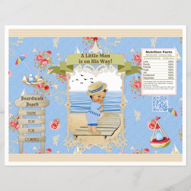 Boardwalk Victoriana Beach Summer Chip Bag Flyer (Front)