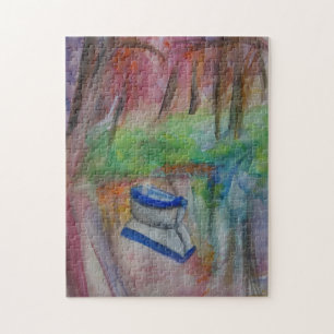 Boat 11" x 14" Photo Puzzle with Gift Box