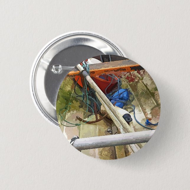 BOAT 6 CM ROUND BADGE (Front & Back)