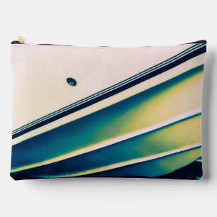 Boat Abstract in Blue Print Cut Sew Bag