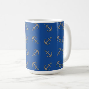 Boat Anchor Cartoon Coffee Mug