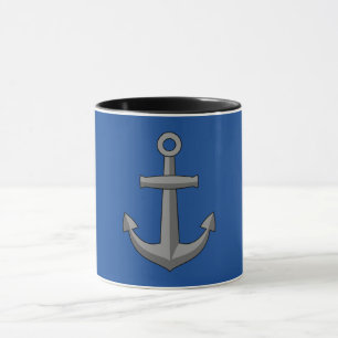 Boat Anchor Cartoon Mug