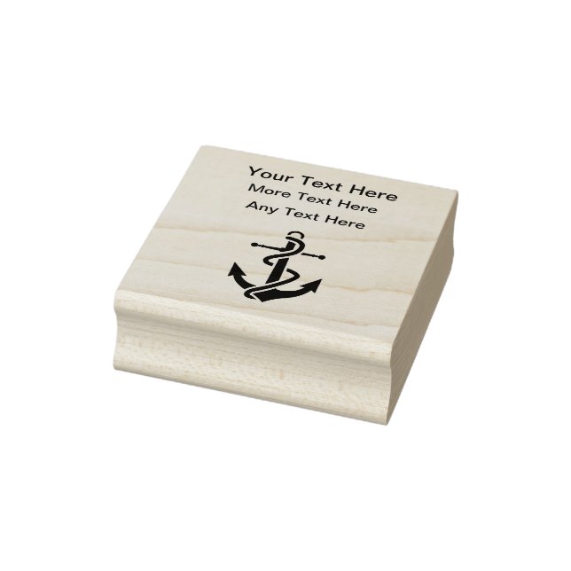 Boat Anchor Marine Rubber Stamp (Stamp)