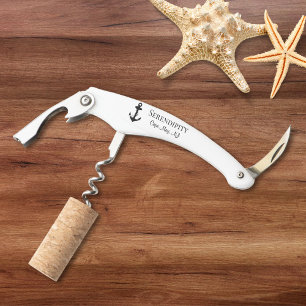 Boat Anchor Personalised Corkscrew