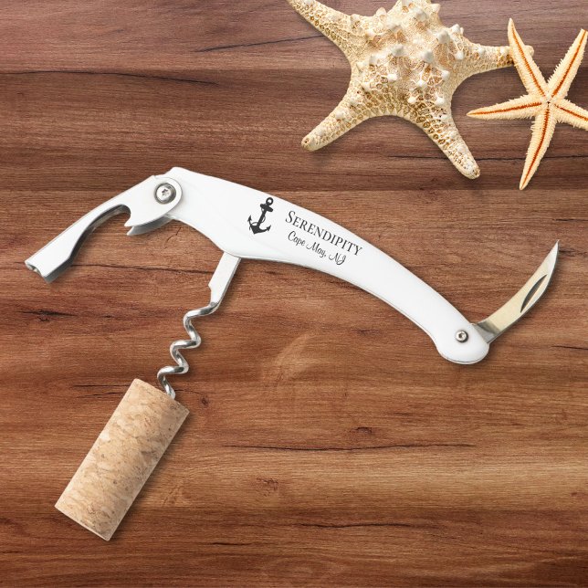 Boat Anchor Personalised Corkscrew (Creator Uploaded)