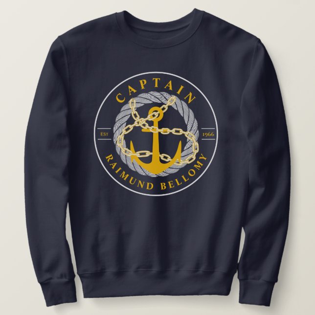 Boat Anchor Sweatshirt (Design Front)